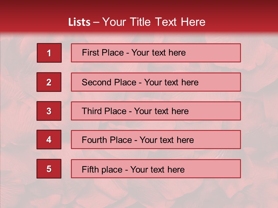 Valentines Celebration Backdrop PowerPoint Template