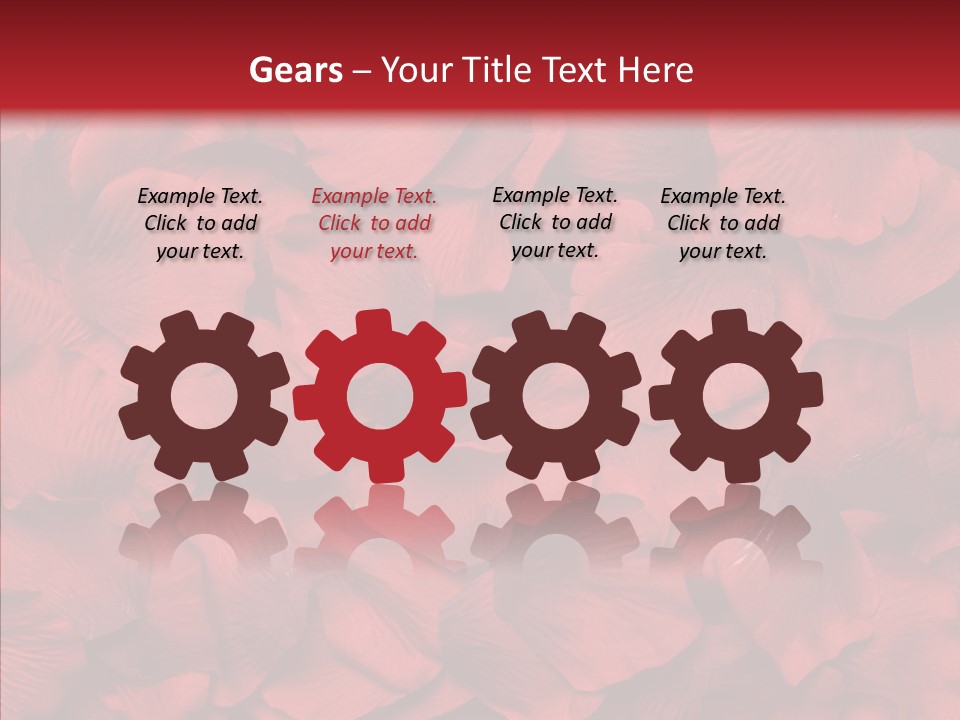 Valentines Celebration Backdrop PowerPoint Template