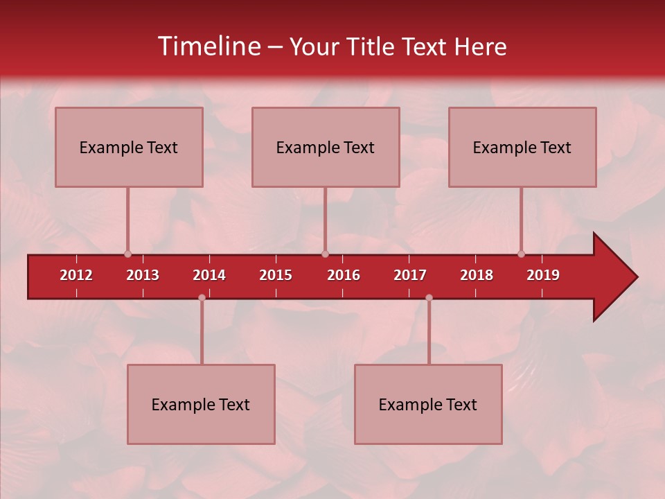 Valentines Celebration Backdrop PowerPoint Template