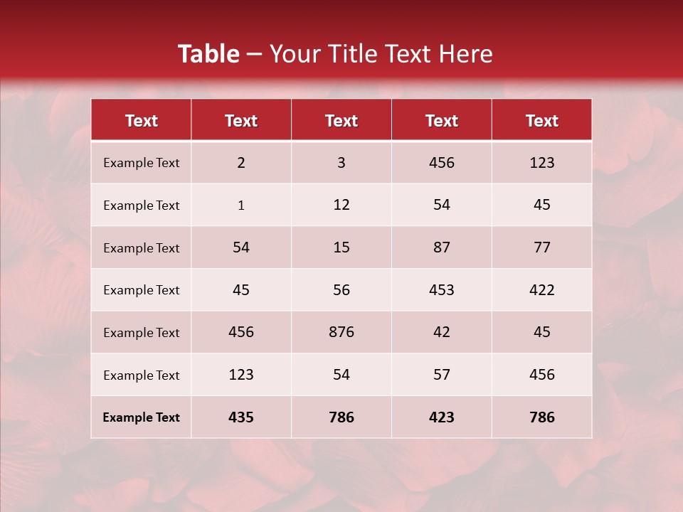 Valentines Celebration Backdrop PowerPoint Template