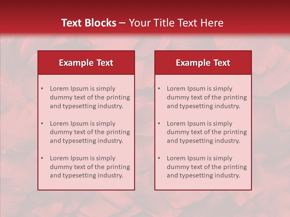 Valentines Celebration Backdrop PowerPoint Template