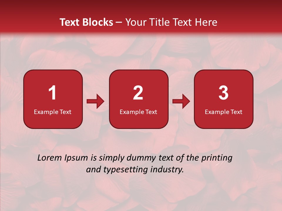 Valentines Celebration Backdrop PowerPoint Template