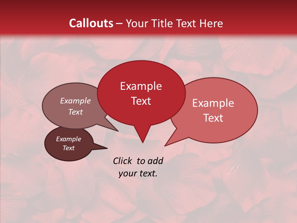 Valentines Celebration Backdrop PowerPoint Template