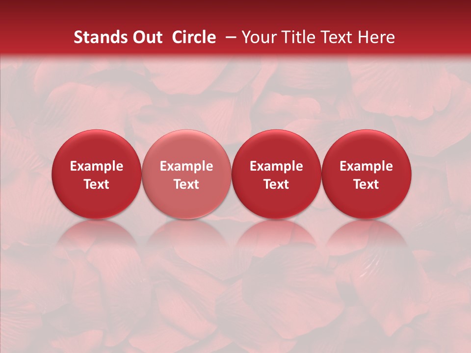 Valentines Celebration Backdrop PowerPoint Template