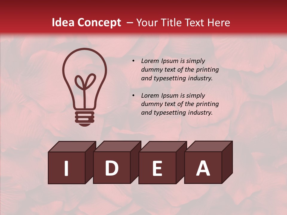 Valentines Celebration Backdrop PowerPoint Template