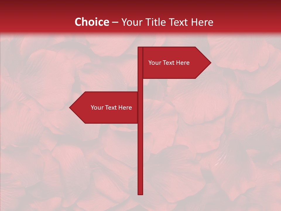 Valentines Celebration Backdrop PowerPoint Template