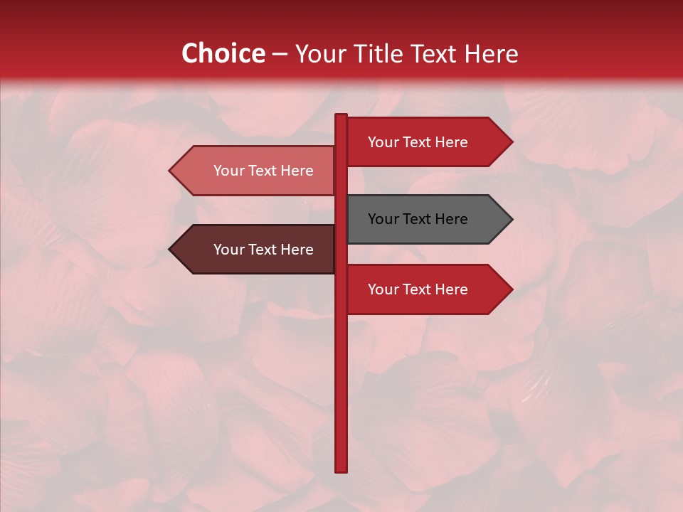 Valentines Celebration Backdrop PowerPoint Template