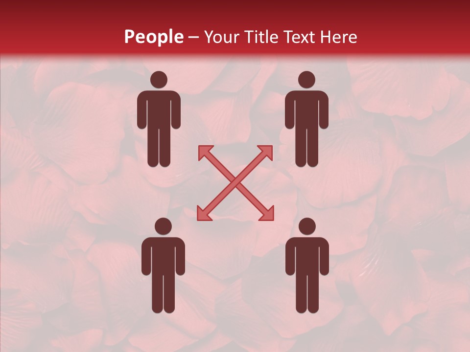 Valentines Celebration Backdrop PowerPoint Template