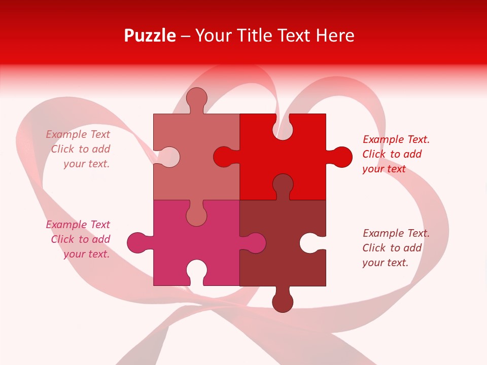 Romance Heart Passion PowerPoint Template