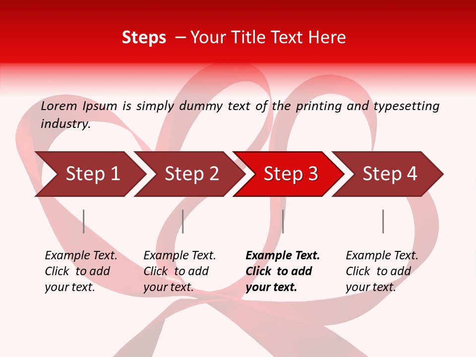 Romance Heart Passion PowerPoint Template