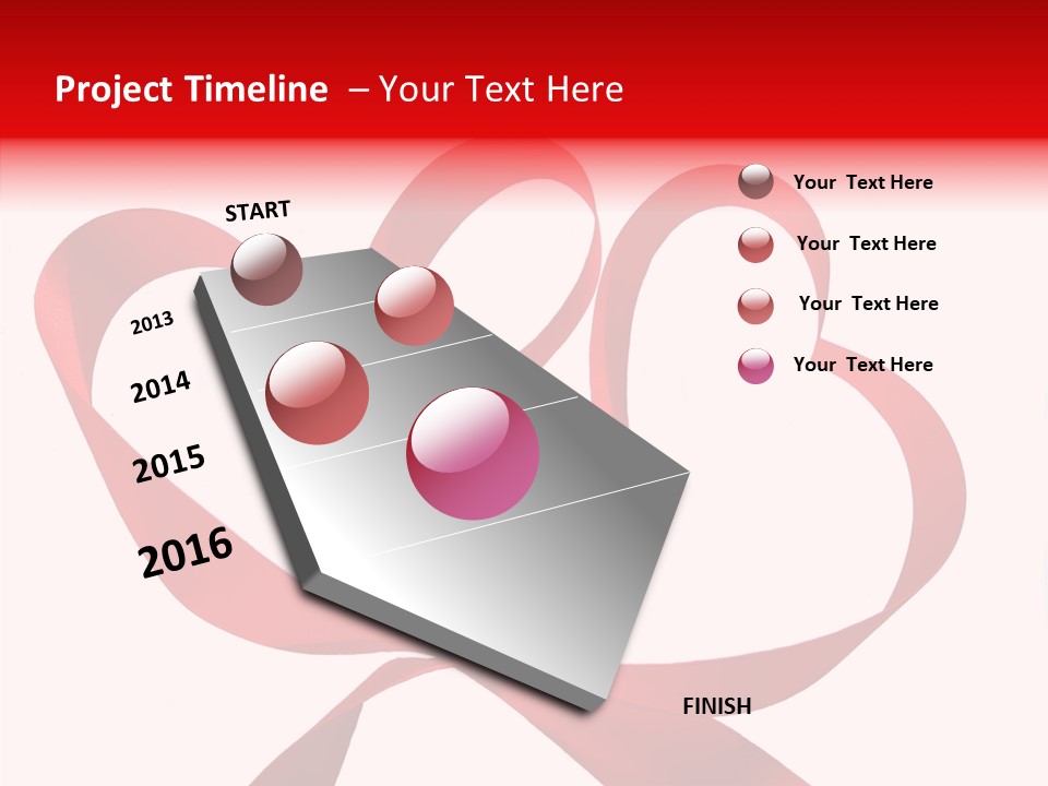 Romance Heart Passion PowerPoint Template
