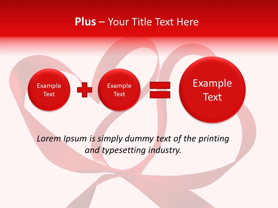 Romance Heart Passion PowerPoint Template