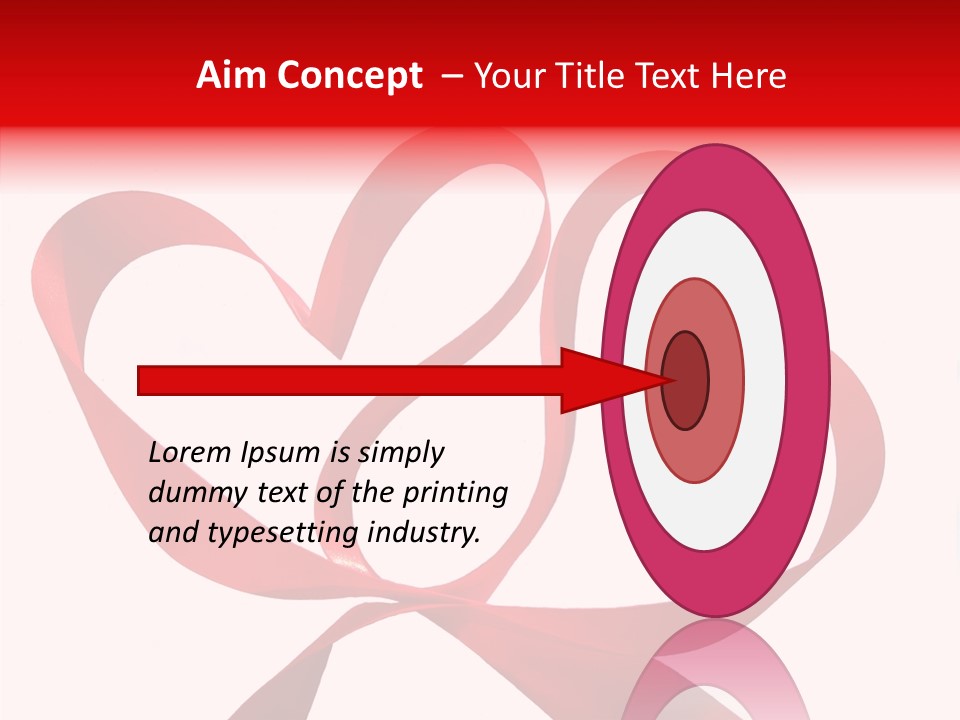 Romance Heart Passion PowerPoint Template