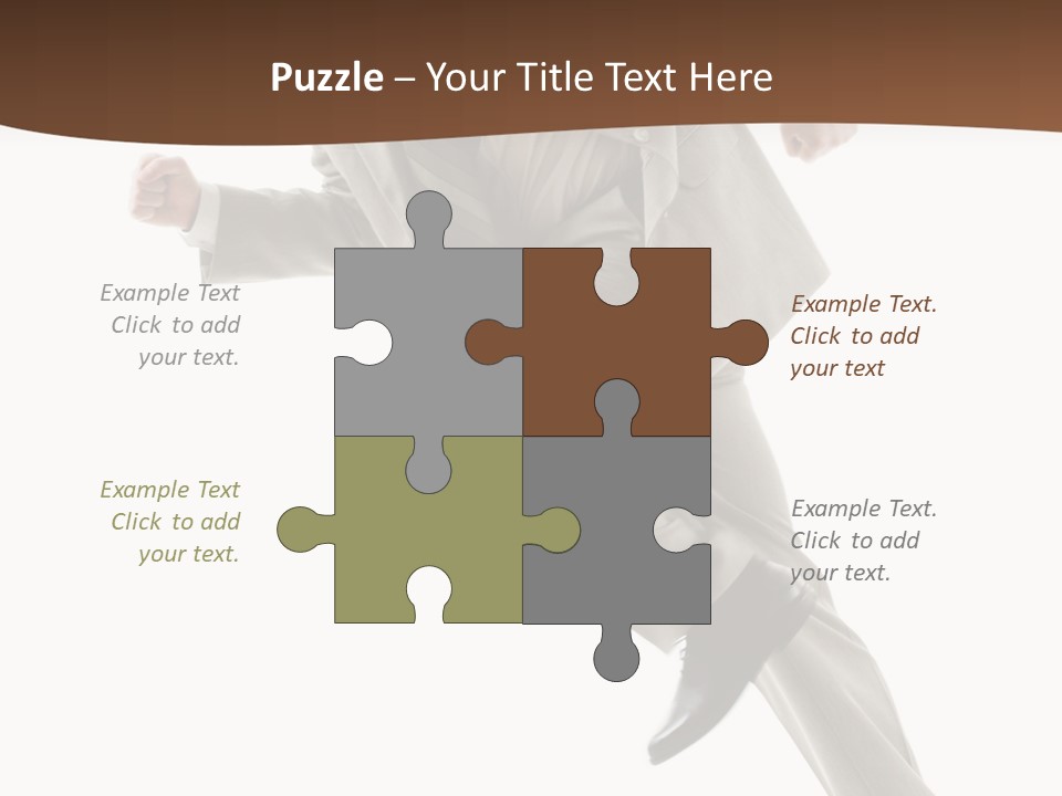 Guy Movement Hasten PowerPoint Template