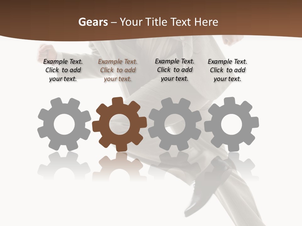 Guy Movement Hasten PowerPoint Template