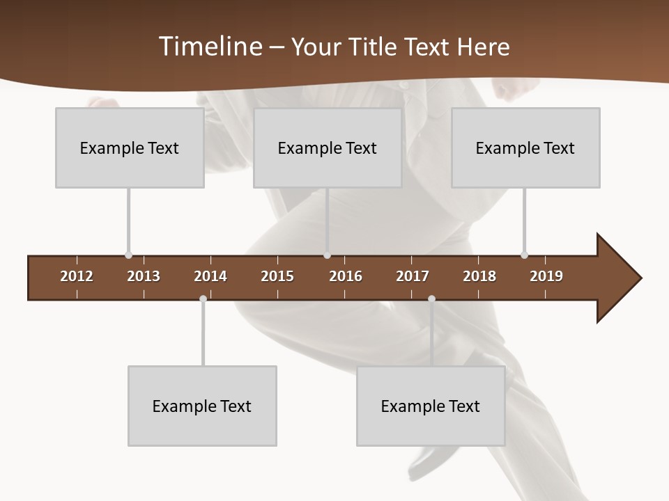 Guy Movement Hasten PowerPoint Template