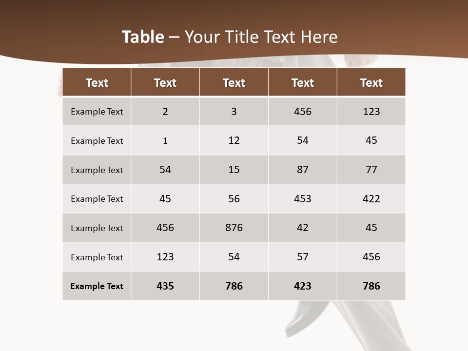 Guy Movement Hasten PowerPoint Template