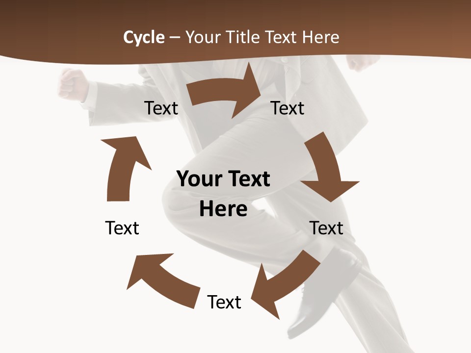 Guy Movement Hasten PowerPoint Template