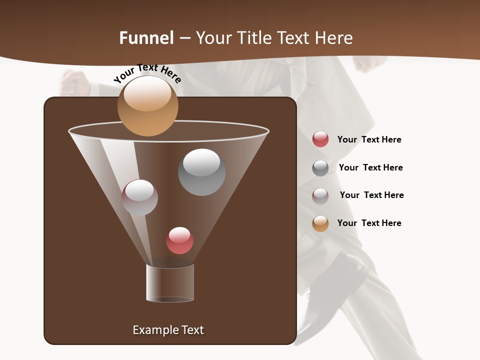 Guy Movement Hasten PowerPoint Template