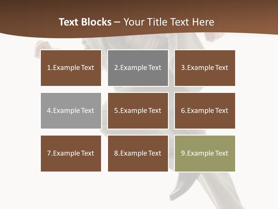 Guy Movement Hasten PowerPoint Template