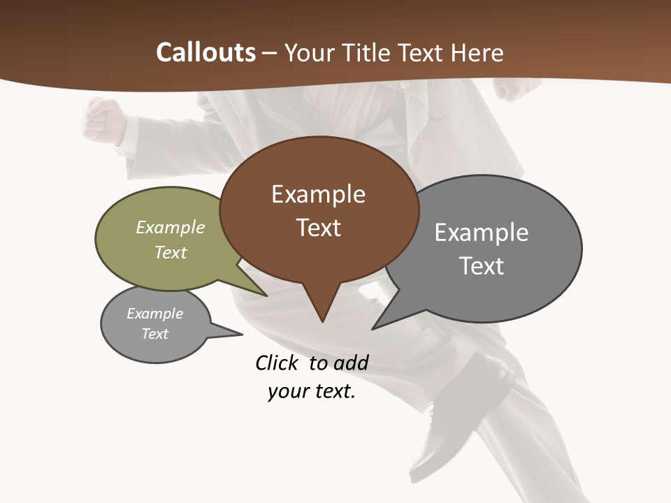 Guy Movement Hasten PowerPoint Template