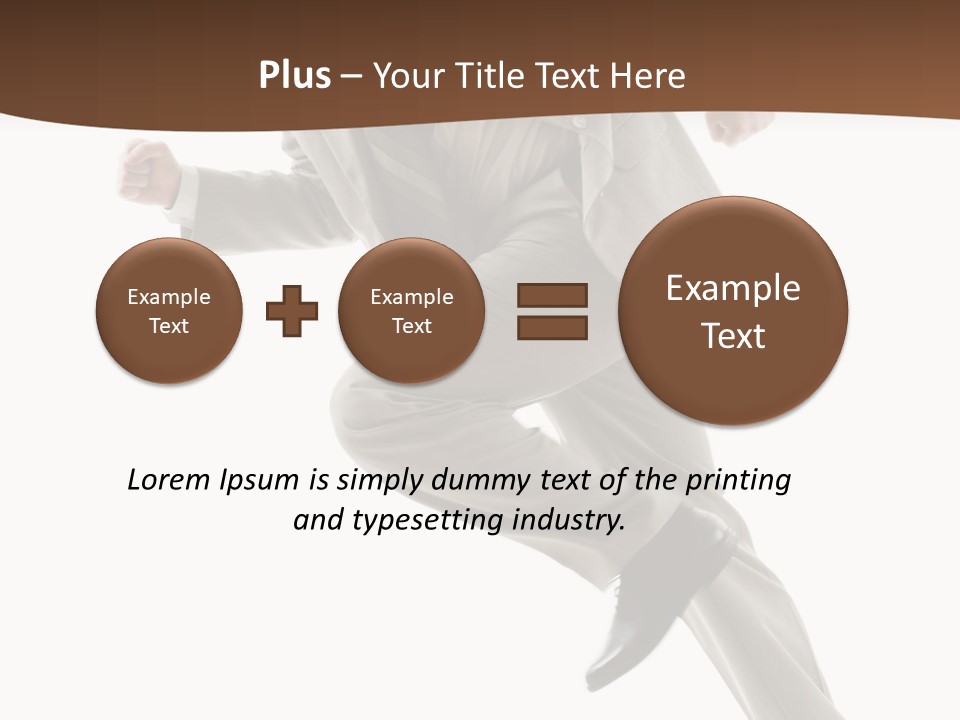 Guy Movement Hasten PowerPoint Template