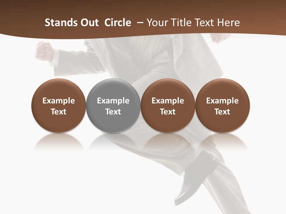 Guy Movement Hasten PowerPoint Template