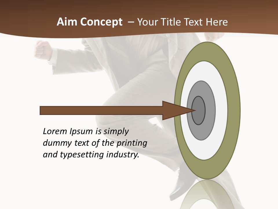 Guy Movement Hasten PowerPoint Template