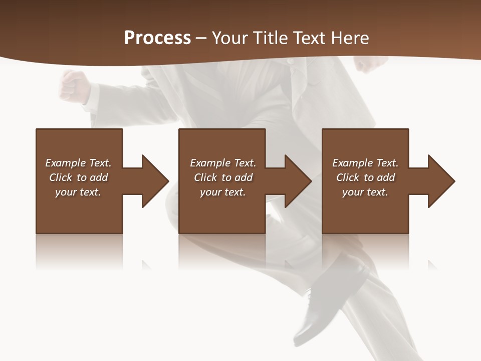 Guy Movement Hasten PowerPoint Template