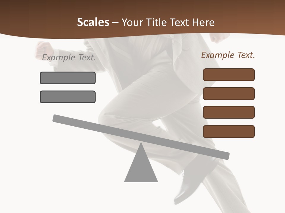 Guy Movement Hasten PowerPoint Template