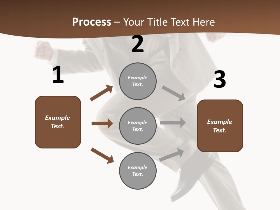 Guy Movement Hasten PowerPoint Template