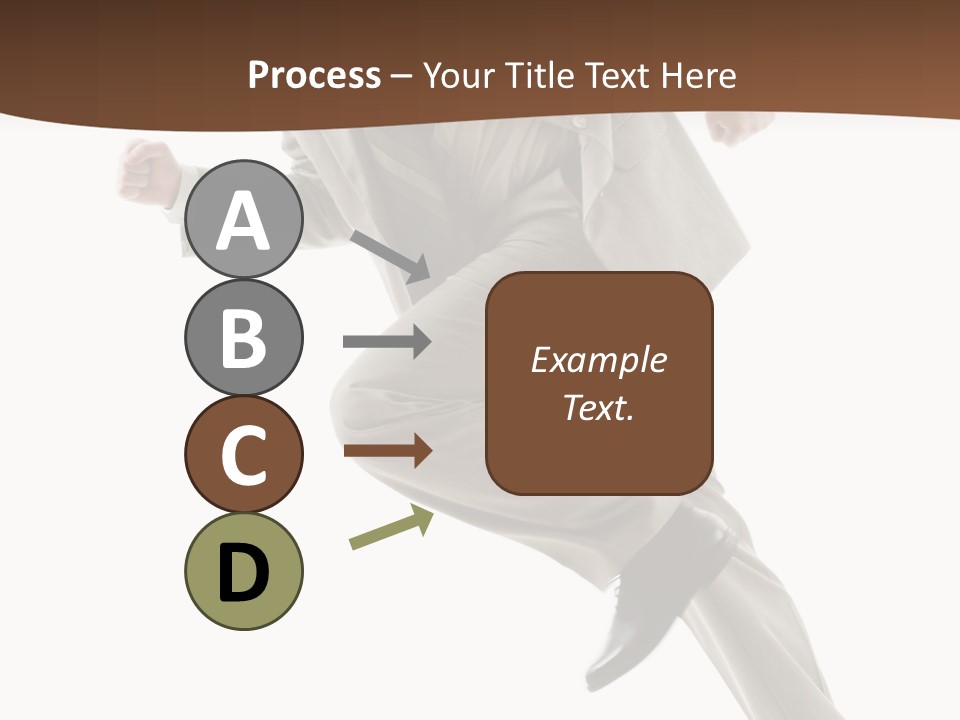 Guy Movement Hasten PowerPoint Template