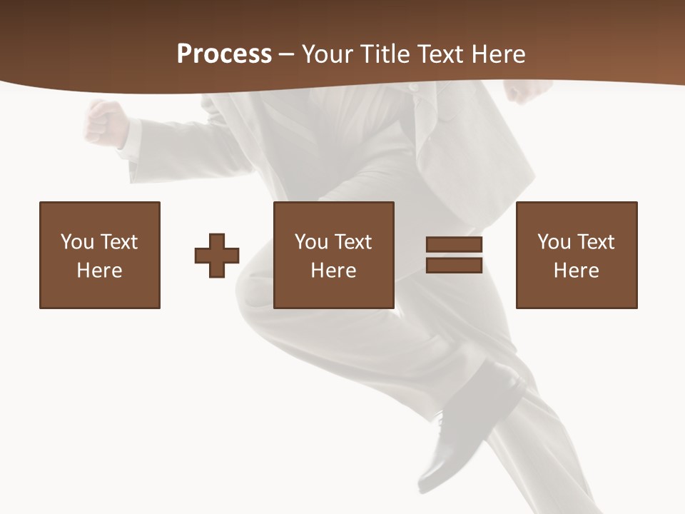 Guy Movement Hasten PowerPoint Template