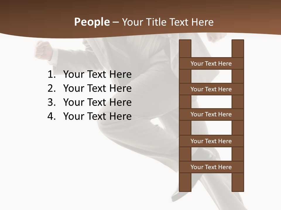 Guy Movement Hasten PowerPoint Template