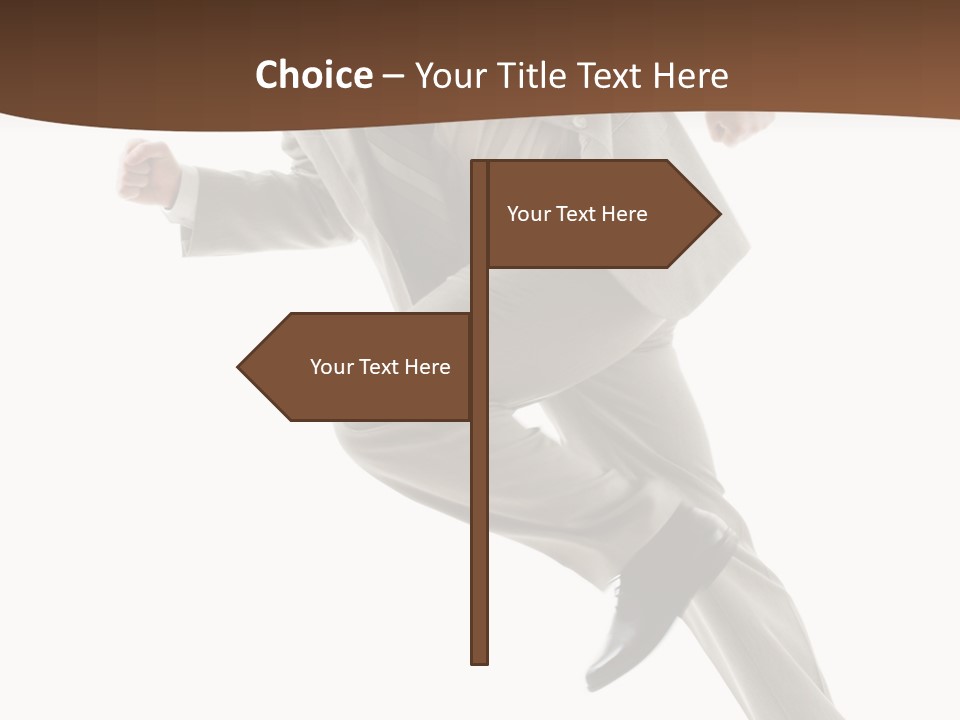 Guy Movement Hasten PowerPoint Template