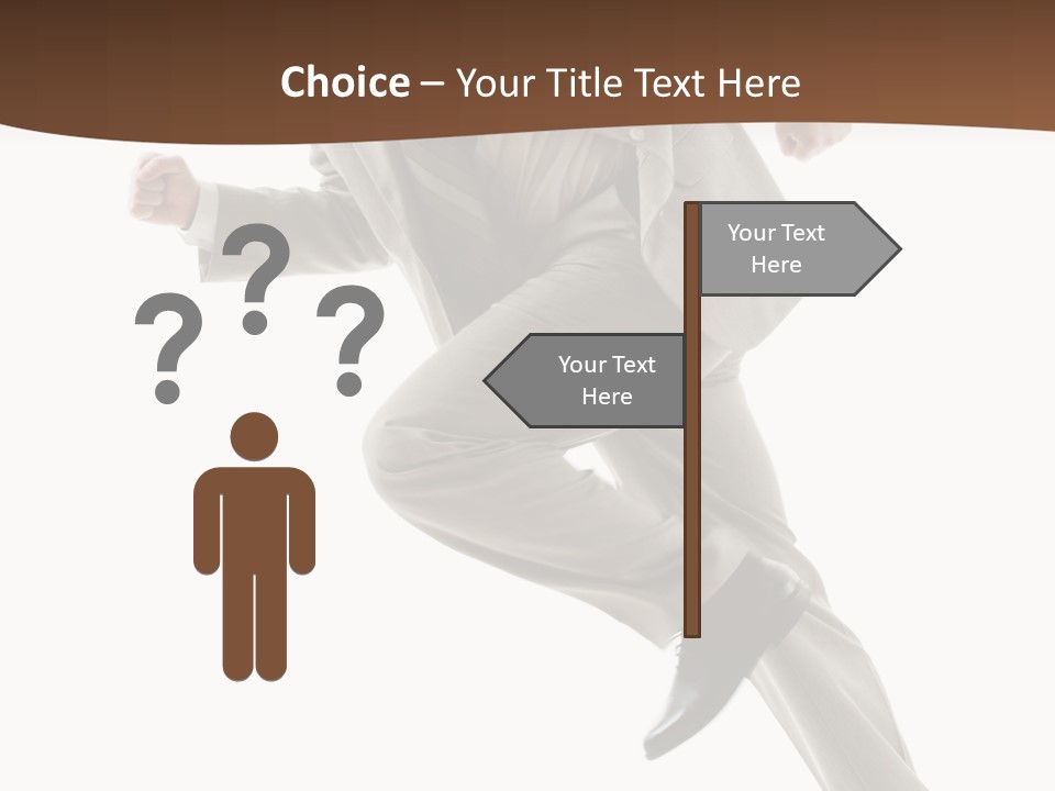 Guy Movement Hasten PowerPoint Template