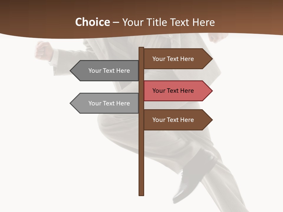 Guy Movement Hasten PowerPoint Template