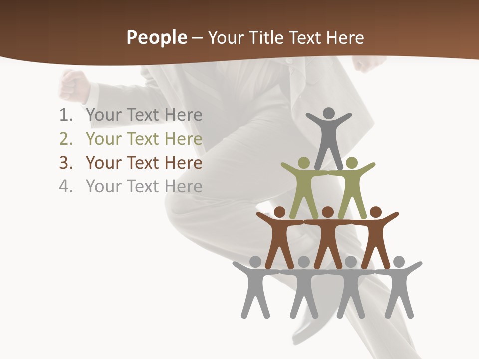 Guy Movement Hasten PowerPoint Template