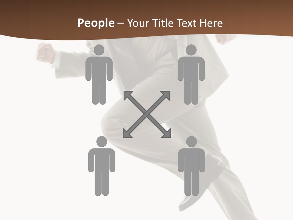 Guy Movement Hasten PowerPoint Template