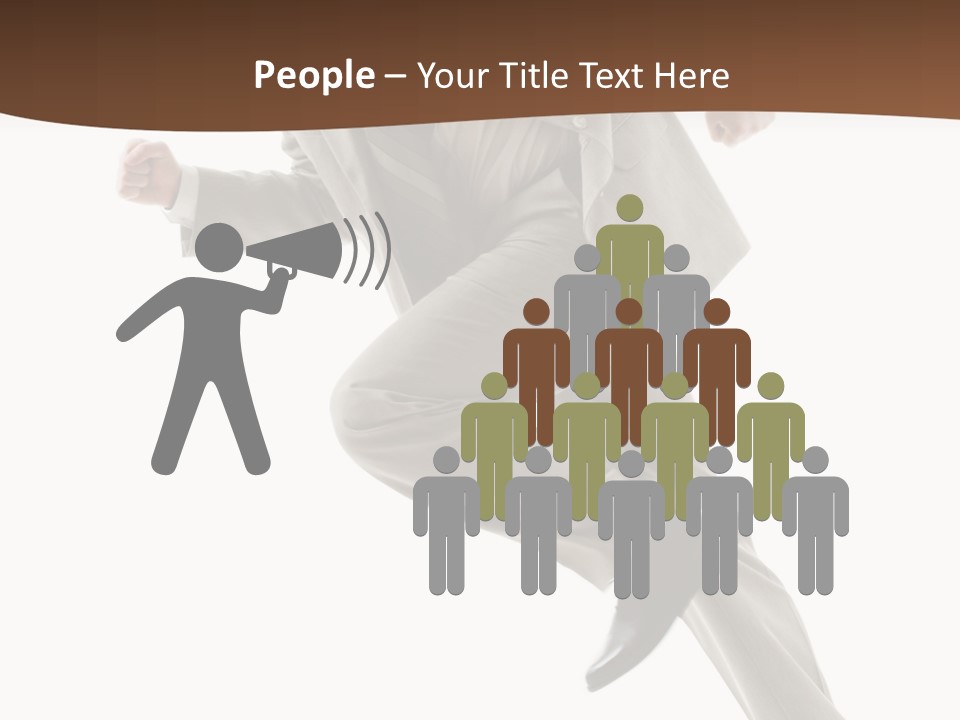 Guy Movement Hasten PowerPoint Template