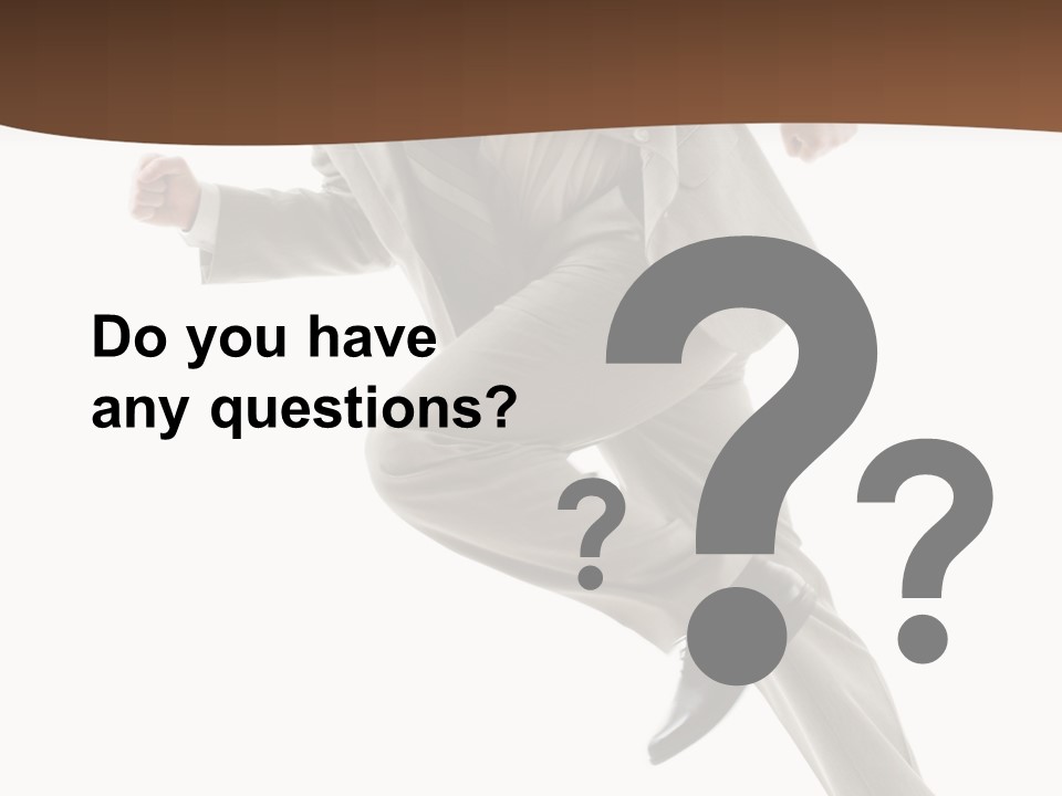 Guy Movement Hasten PowerPoint Template