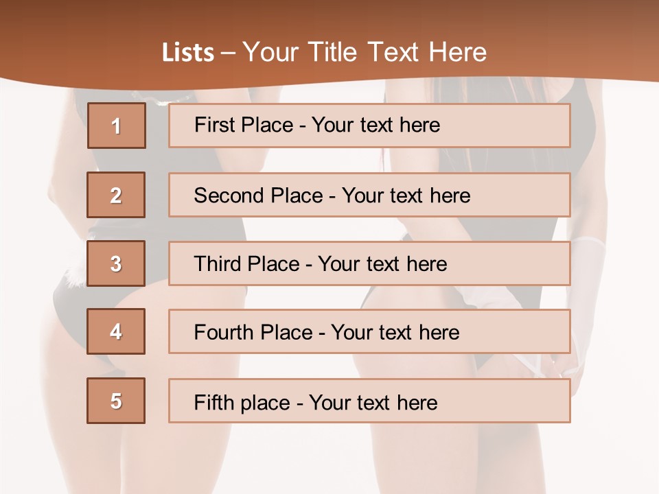 Love Beautiful Body PowerPoint Template