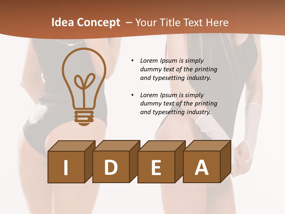 Love Beautiful Body PowerPoint Template