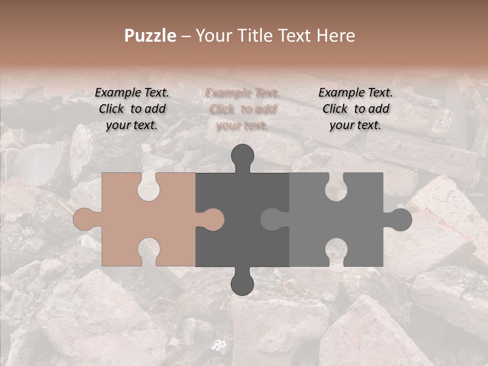 Thrash Garbage Junkyard PowerPoint Template