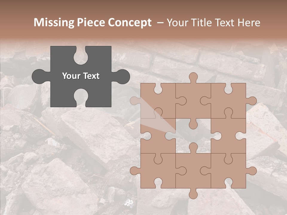 Thrash Garbage Junkyard PowerPoint Template