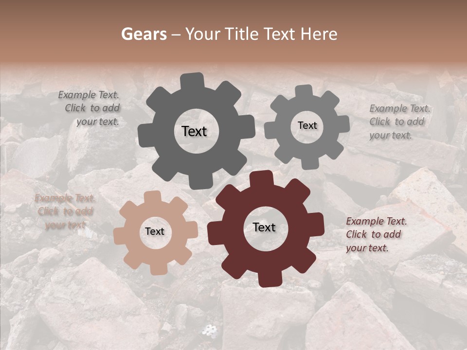 Thrash Garbage Junkyard PowerPoint Template