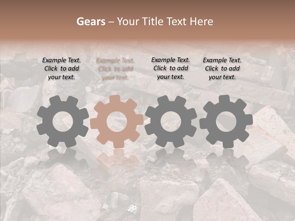 Thrash Garbage Junkyard PowerPoint Template