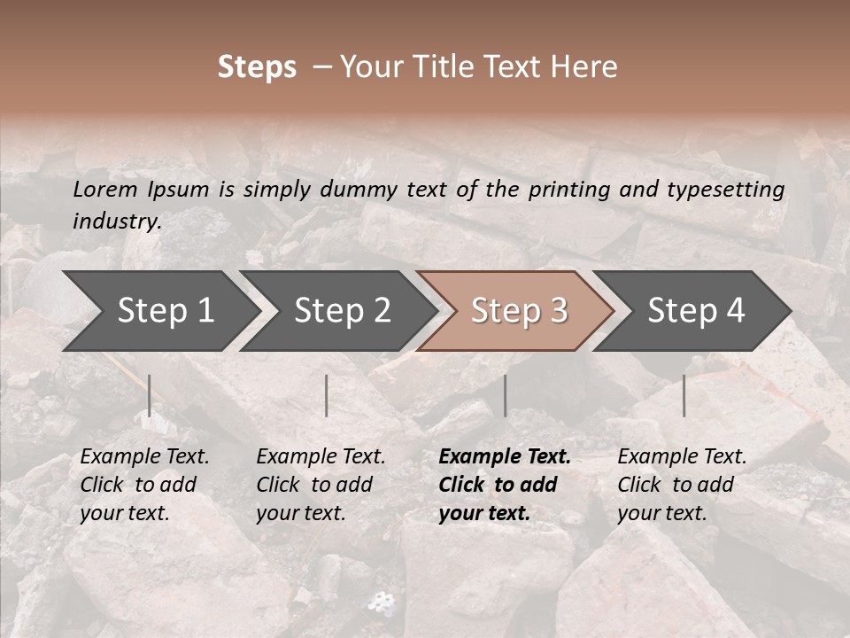 Thrash Garbage Junkyard PowerPoint Template