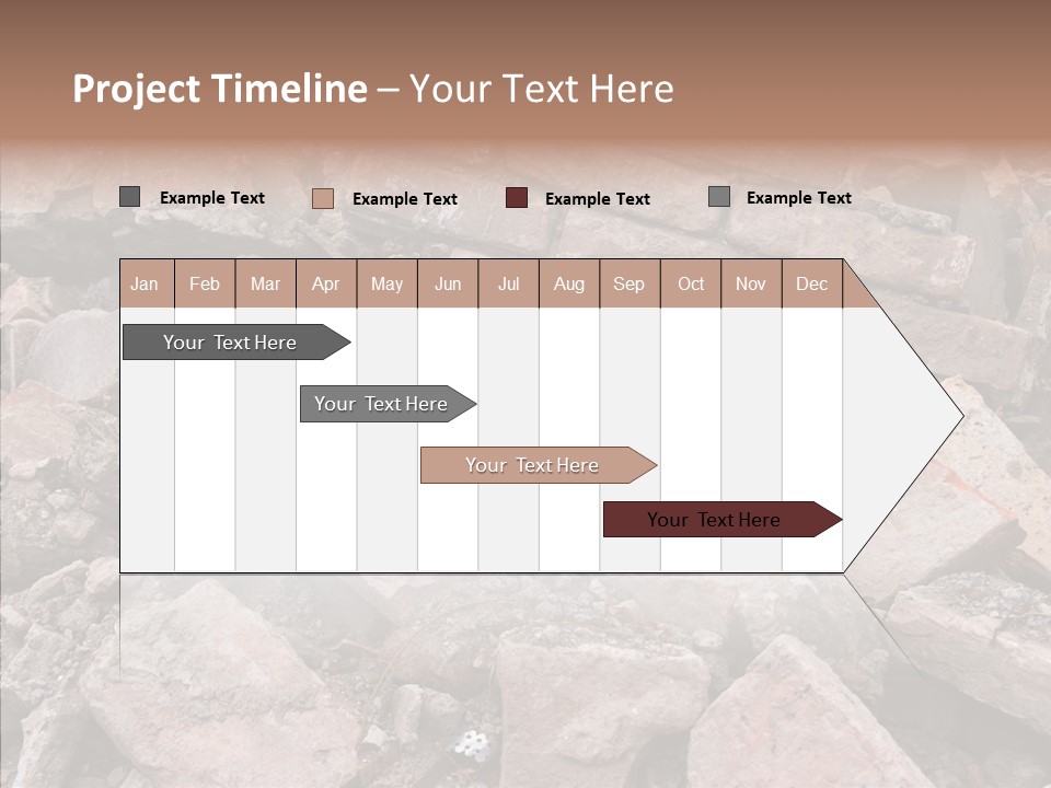Thrash Garbage Junkyard PowerPoint Template