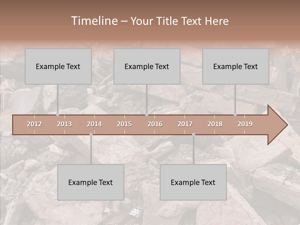 Thrash Garbage Junkyard PowerPoint Template